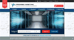 Desktop Screenshot of pegasohosting.net